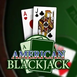 American Blackjack logo by Habanero at Slotobit Casino