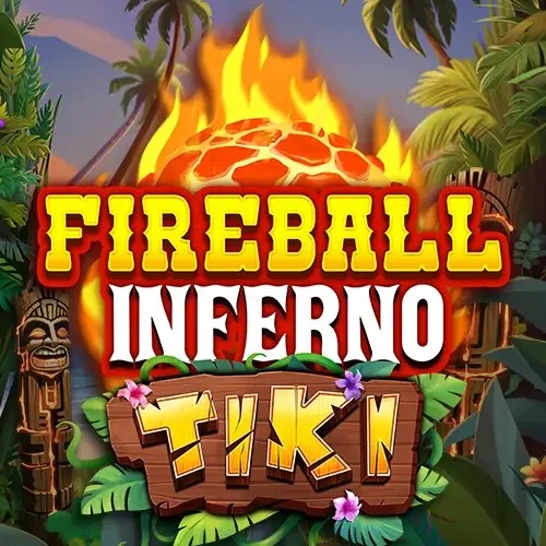 Fireball Inferno Tiki game by NetEnt – logo hosted on Slotobit Casino