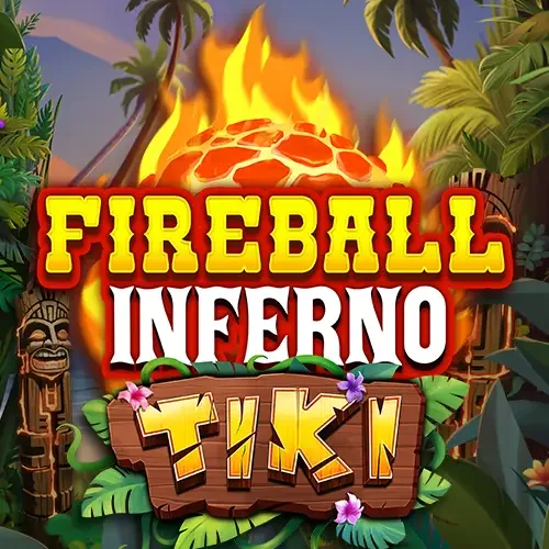 Fireball Inferno Tiki game by NetEnt – logo hosted on Slotobit Casino