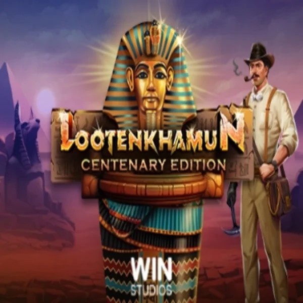 Loot'en Khamun the Dead Sea Scrolls by Win Studios, showcased at slotobit-nl.com – game logo