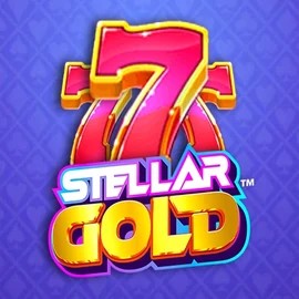 Stellar Gold logo by Snowborn Games Slotobit Casino