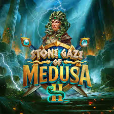 Official Slots logo: Stone Gaze of Medusa 2 by Stakelogic at Slotobit Casino