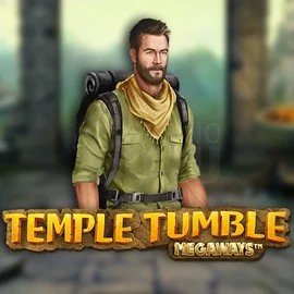 Temple Tumble Megaways slot logo by Relax Gaming at Slotobit Casino